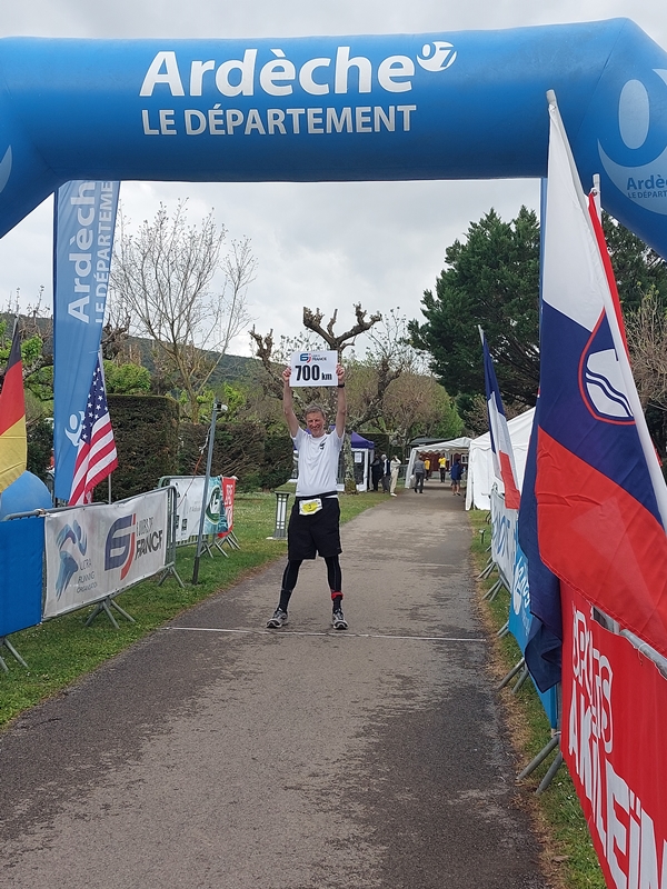 Richard McChesney creator of the 6 day racewalking website