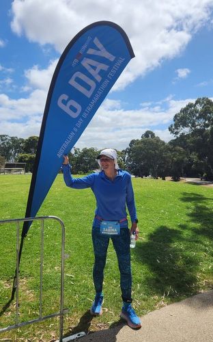 Sabina Hamaty - Australian womens 6 day racewalking resident and allcomers record holder